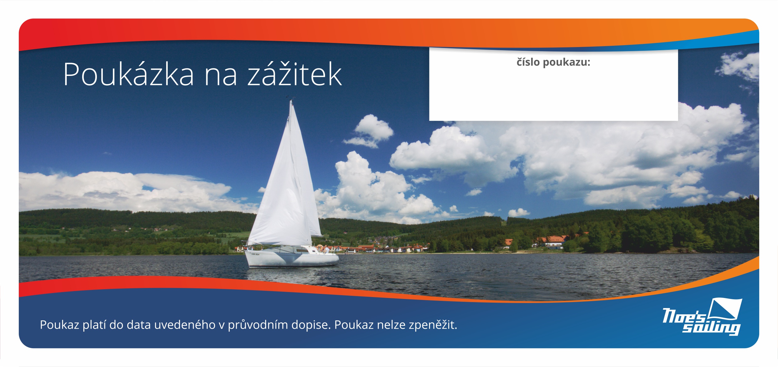 Dárkový poukaz zážitkový jachting